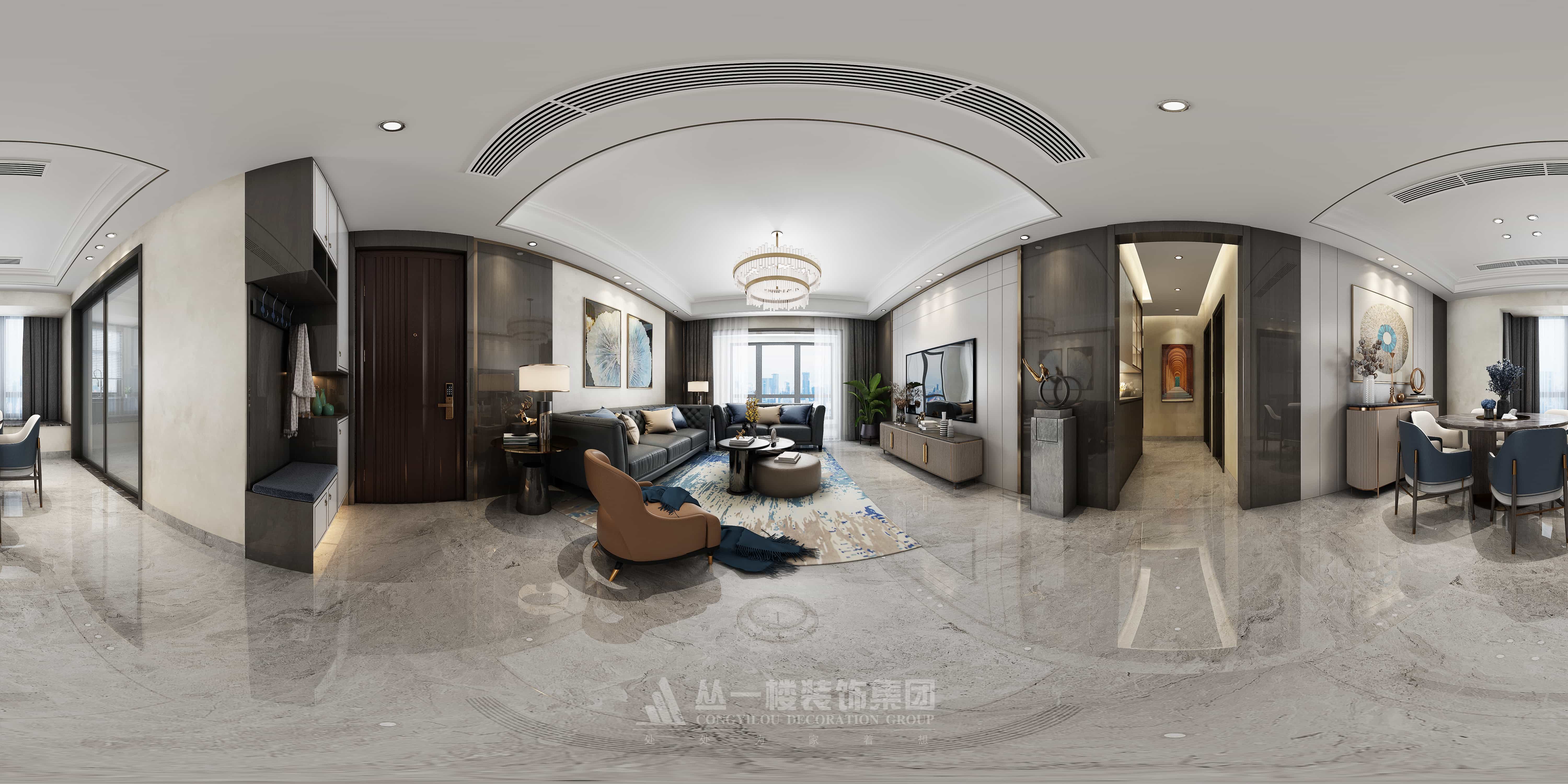 國貿(mào)天悅146㎡現(xiàn)代輕奢風(fēng)格